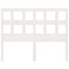 vidaXL Čelo postele biele 165,5x4x100 cm mas&iacute;vna borovica