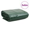 vidaXL Celta, zelen&aacute; 3x6 m 650 g/m&sup2;