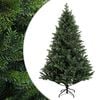 vidaXL Umel&yacute; Skl&aacute;pac&iacute; Vianočn&yacute; Stromček 120 cm PVC a kov Zelen&aacute;