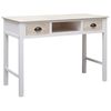 vidaXL Konzolov&yacute; stol&iacute;k 110x45x76 cm dreven&yacute;