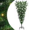 vidaXL Obr&aacute;ten&yacute; umel&yacute; predsvieten&yacute; vianočn&yacute; stromček s guľami 150 cm
