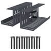 vidaXL &Uacute;ložn&yacute; box na k&aacute;ble pod st&ocirc;l 2 ks Antracitov&aacute; 35 x 12 x 13 cm