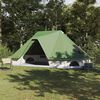 vidaXL Rodinný tipi stan so strechou Zelená 680 x 430 x 270 cm