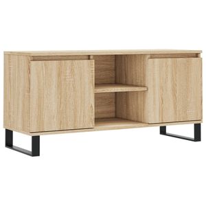 vidaXL TV skrinka dub sonoma 104x35x50 cm kompozitn&eacute; drevo