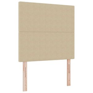 vidaXL Zadn&eacute; čelo Svetlozelen&aacute; &scaron;ed&aacute; 80 cm Kord&uacute;rov&aacute; tkanina