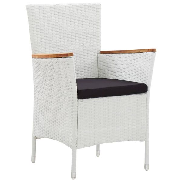 vidaXL 3-dielna záhradná jedálenská súprava