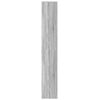 vidaXL Vysok&aacute; skrinka s LED siv&aacute; sonoma 69x32,5x200cm kompozitn&eacute; drevo