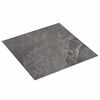 vidaXL Samo-lepiace podlahov&eacute; dosky Čierna 30,5 x 30,5 cm 20 ks PVC
