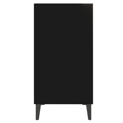 vidaXL Komoda, čierna 57x35x70 cm, kompozitné drevo