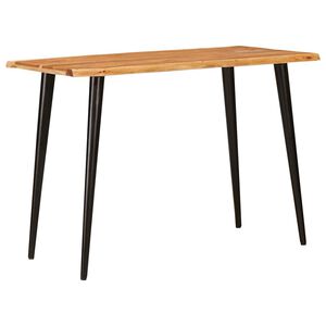 vidaXL Jed&aacute;lensk&eacute; stoly Hned&aacute; a čierna 110 x 55 x 78 cm
