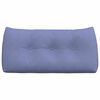 vidaXL Podu&scaron;ka na chrb&aacute;t Modr&aacute; dž&iacute;novina 100 x 24 x 50 cm l&aacute;tka