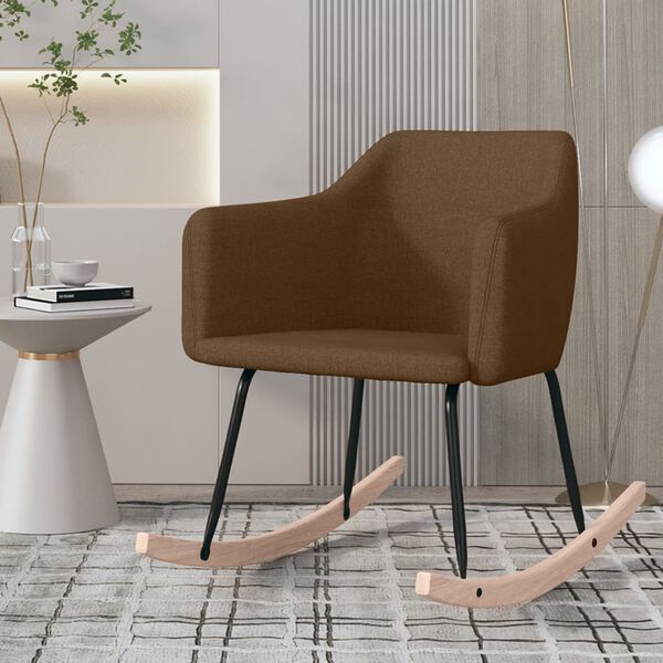 vidaXL Hojdacie kreslo hned&eacute; l&aacute;tkov&eacute;