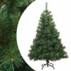 vidaXL Umel&yacute; Skl&aacute;pac&iacute; Vianočn&yacute; Stromček Zelen&aacute; 120 cm PVC