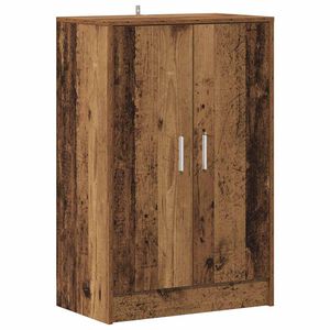 vidaXL Skrinka na top&aacute;nky star&eacute; drevo 60x35x92 cm kompozitn&eacute; drevo