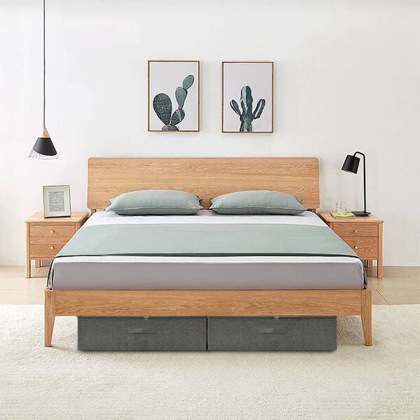 vidaXL Úložný box látkový 70x40x18 cm antracitový