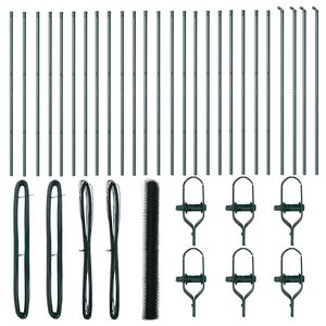 vidaXL Stĺp na plot. Zelen&aacute;