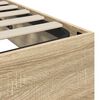 vidaXL Otomanov&yacute; posteľn&yacute; r&aacute;m s &uacute;ložiskom Sonoma dub 193 x 140 x 25 cm