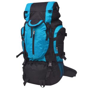 vidaXL Turistick&yacute; batoh XXL 75 l, čierno modr&yacute;