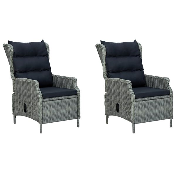 vidaXL 7-dielna jed&aacute;lensk&aacute; s&uacute;prava s podložkami polyratan bledosiv&aacute;