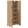 vidaXL Highboard Remeseln&yacute; dub 69,5 x 34 x 180 cm Kompozitn&eacute; drevo