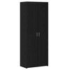 vidaXL Highboard Čierny dub 70 x 42,5 x 185 cm