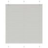 vidaXL plisovan&aacute; roleta svetlosiv&aacute; 115x150 cm &scaron;&iacute;rka l&aacute;tky 114,4 cm