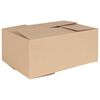 vidaXL Skladac&iacute; box s &uacute;ložiskom 50 ks Pr&iacute;rodn&aacute; 35 x 24 x 15 cm Kart&oacute;n