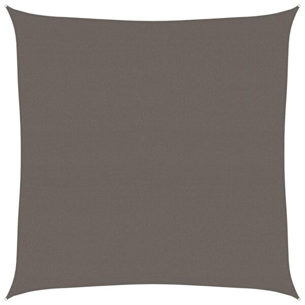 vidaXL Tieniaca plachta 160 g/m² antracitová 4x4 m HDPE