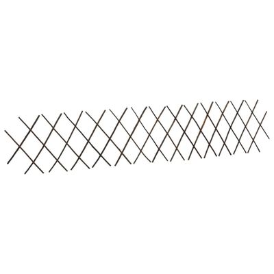 vidaXL Mriežkové ploty z vŕbového prútia 5 ks 180x30 cm