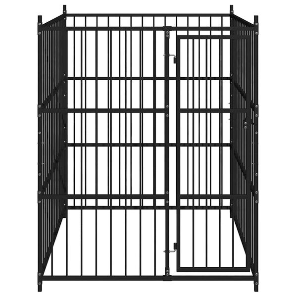 vidaXL Vonkaj&scaron;ia voli&eacute;ra pre psy 150x150x185 cm