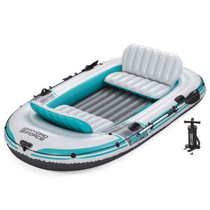 Bestway Nafukovac&iacute; čln &Scaron;ed&yacute; a biely 3,15 x 1,65 m PVC
