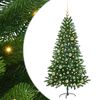 vidaXL Vianočn&yacute; stromček s 150 LED-i so stojanom Zelen&aacute; 150 cm PE