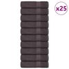 vidaXL Osu&scaron;ky do k&uacute;peľne FROGN 25 ks antracitov&eacute; 100x150 cm 360 g/m&sup2;