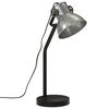vidaXL Stolová lampa 25 W starožitná strieborná 17x17x60 cm E27