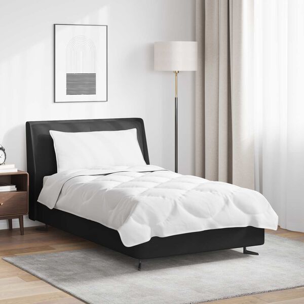 vidaXL Sada prikr&yacute;vok s vank&uacute;&scaron;om 2 pcs Biela Mikrovl&aacute;kno