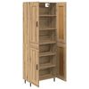 vidaXL Highboard 2 pcs Remeseln&yacute; dub 69,5 x 34 x 180 cm