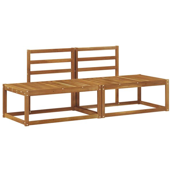 vidaXL Vonkaj&scaron;ia koncov&aacute; pohovka 2 Kus Pr&iacute;rodn&aacute; 182,5 x 63 x 73 cm