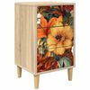 vidaXL Nočn&yacute; stol&iacute;k GENNEP Dub sonoma 36 x 33 x 60 cm Kompozitn&eacute; drevo