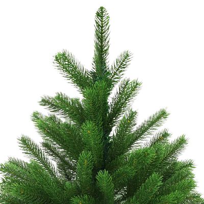vidaXL Umelý vianočný stromček, realistické ihličie 120 cm, zelený
