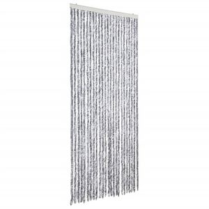 vidaXL Z&aacute;ves proti hmyzu, biely a siv&yacute; 100x220 cm, ženilka