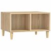 vidaXL Konferenčný stolík dub sonoma 60x50x36,5 cm spracované drevo