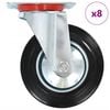 vidaXL Otočn&eacute; kolieska 8 ks 160 mm