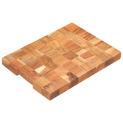 vidaXL Doska na krájanie 40x30x3,8 cm masívne akáciové drevo