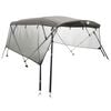 vidaXL Strie&scaron;ka Bimini so 4 obl&uacute;kmi a stenami 243x(185-198)x137 cm