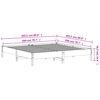 vidaXL Posteľ bez matraca 200x200 cm masívna borovica