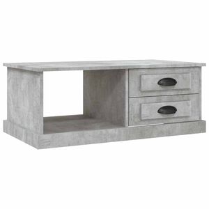 vidaXL Konferenčn&yacute; stol&iacute;k bet&oacute;nov&yacute; siv&yacute; 90x50x35 cm kompozitn&eacute; drevo