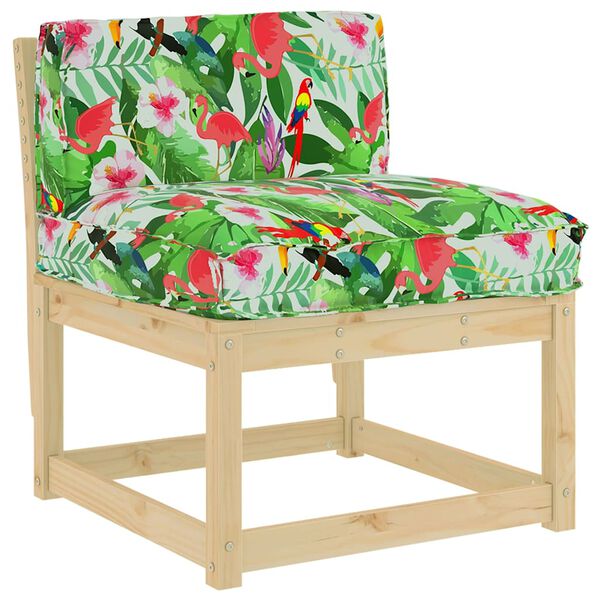 vidaXL Podložka Kvetinov&yacute; Viacfarebn&yacute; 80 x 40 x 12 cm Oxfordsk&aacute; l&aacute;tka