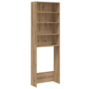 vidaXL Skrinka do pr&aacute;čky Artisan Dub 64x24x190 cm
