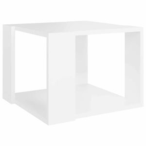 vidaXL Konferenčn&yacute; stol&iacute;k siv&yacute; dub sonoma 40x40x30 cm spracovan&eacute; drevo