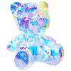 vidaXL Prizmatick&yacute; irizuj&uacute;ci LED medveď Viacfarebn&yacute; 32 x 28 x 38 cm